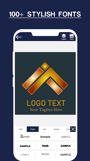 3D Logo Maker : Graphic Design Screenshot 2