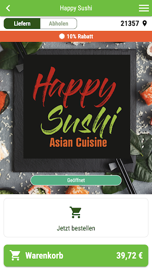 Happy Sushi Lüneburg Screenshot 0