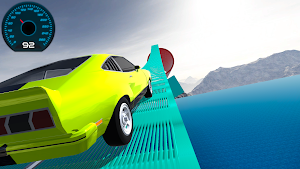 Stunt Car Parkour: Extreme 3D Screenshot 0