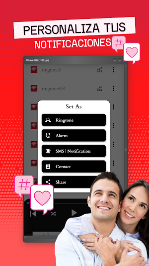 Tono de llamada amor screenshot 4