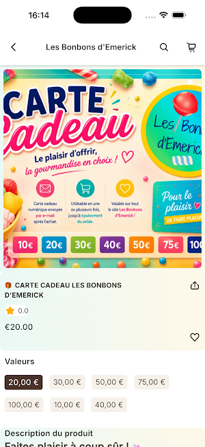 Les Bonbons d'Emerick Screenshot 0