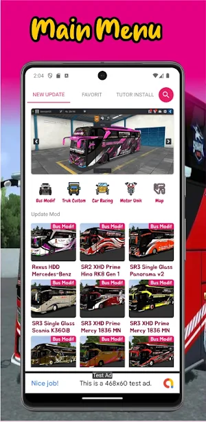 Mod Bussid Terviral 2024 Screenshot 1