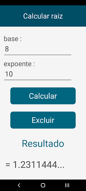 Root Calculator Screenshot 0