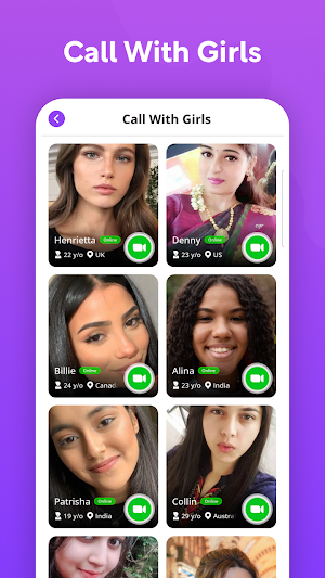 Live Video Call - Global Call Screenshot 1