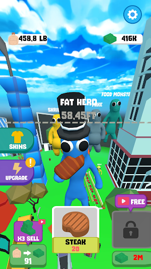 Food Hero: Eating Clicker Screenshot 1