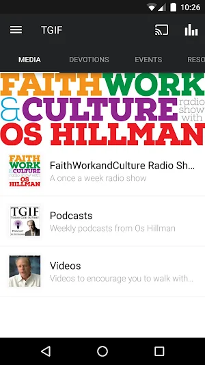 TGIF Os Hillman Screenshot 0