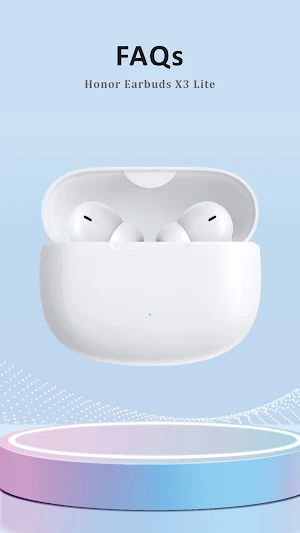 Honor Earbuds X3 Lite App hint Screenshot 1
