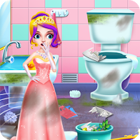 Princess Cleaning Haunted Castle