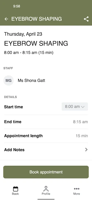 St Mary Clinic Screenshot 2