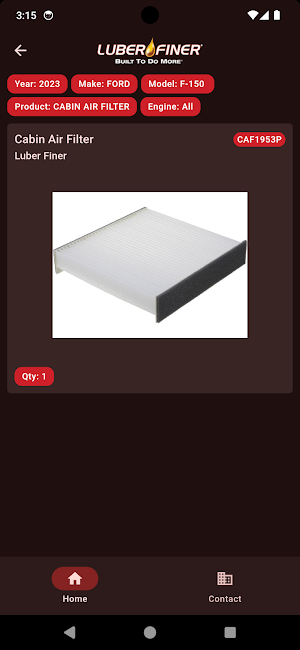 Luber-finer Quick Lookup Screenshot 1