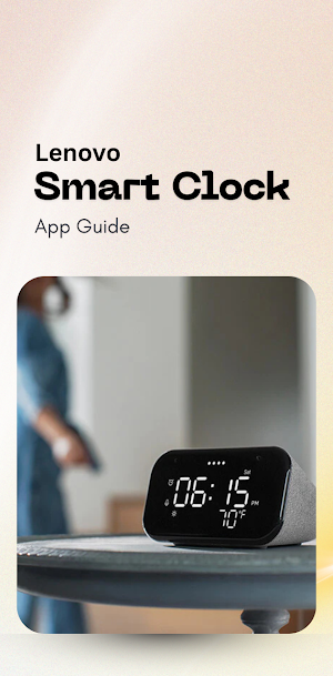 Lenovo Smart Clock app Guide Screenshot 2
