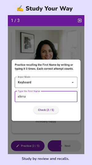 Name Memorize Screenshot 3