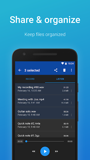 Easy Voice Recorder Screenshot 3