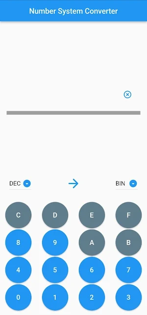 Number base Converter Screenshot 1