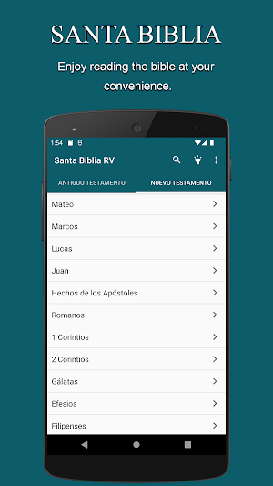 Santa Biblia Reina Valera Screenshot 1