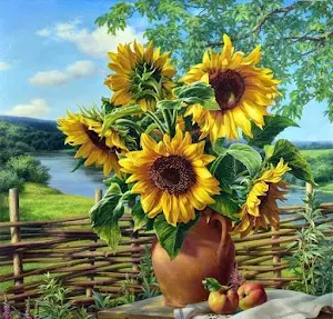 Sunflowers and still lifes Screenshot 1