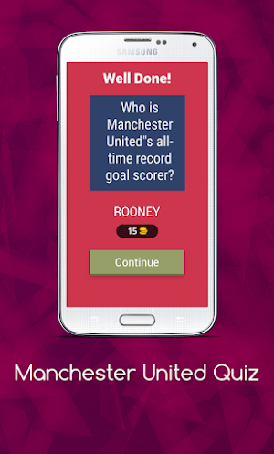 Manchester United Quiz Screenshot 1
