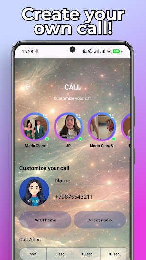 Maria Clara e JP Fake Call Screenshot 3