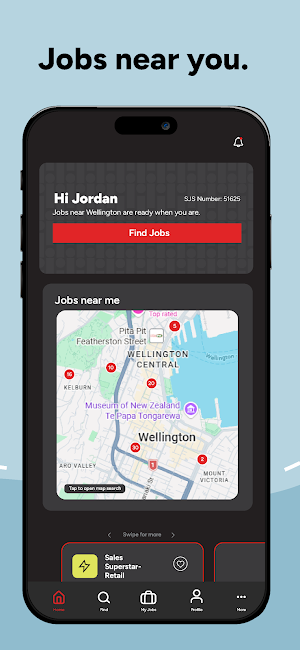 Student Job Search Screenshot 1