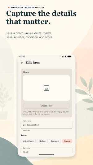 Belongory: Home Inventory Screenshot 3