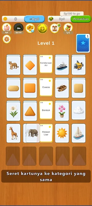 Category Sort Journey Screenshot 0