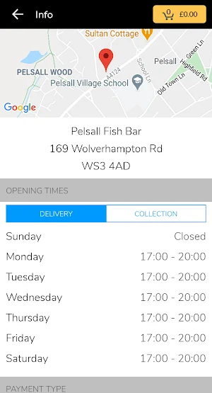Pelsall Fish Bar Screenshot 3