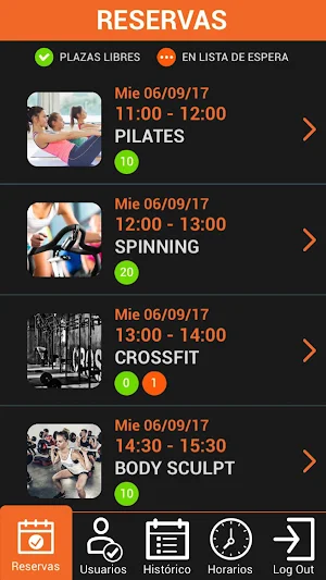 Ufit Booking Screenshot 1