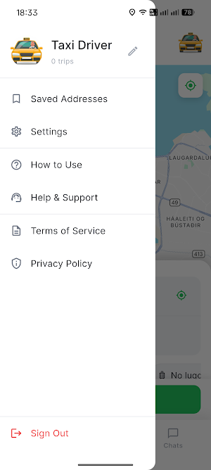 Flott Taxi Screenshot 2