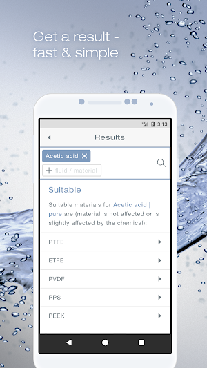 Bürkert resistApp Screenshot 2