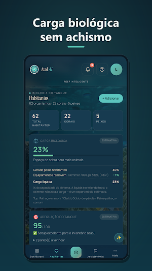 Atol IA: Reef Inteligente Screenshot 1