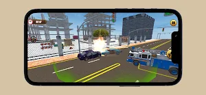 CityFiretruck Simulator rescue Screenshot 2