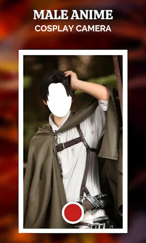 Male Anime Cosplay Camera Edit Screenshot 3