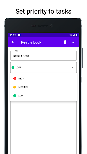 ToDo: daily organizer Screenshot 1