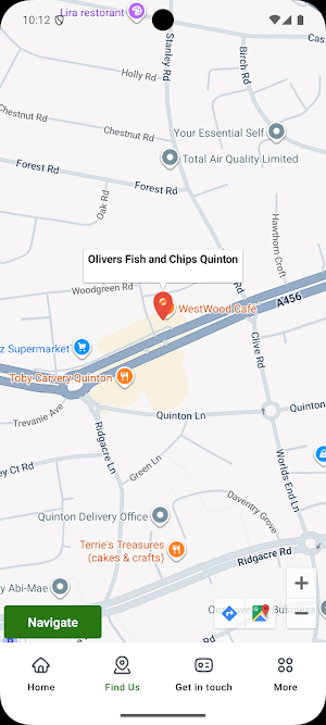 Olivers Fish and Chips Quinton Screenshot 1