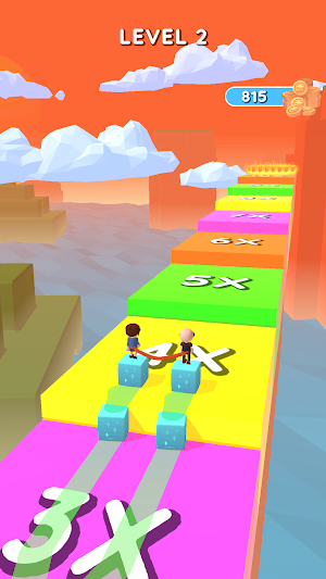 Sky Cube Surfer : Cube Race 3D Screenshot 2