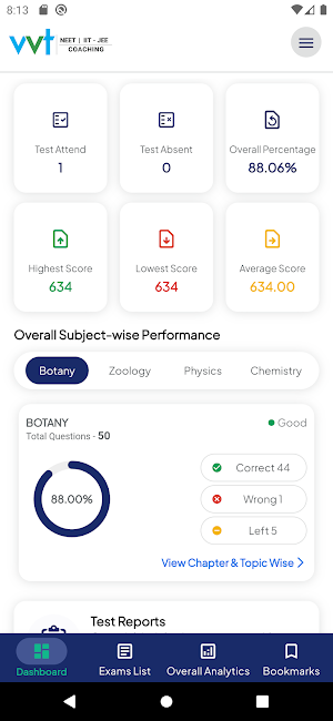 VVT Coaching Centre Screenshot 0