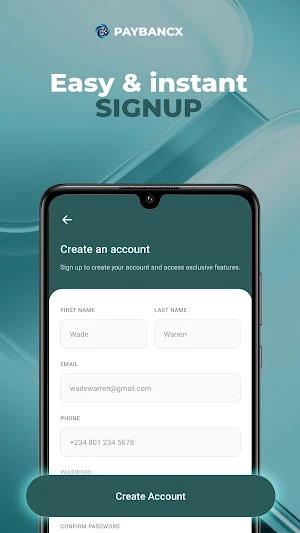 Paybancx Screenshot 2