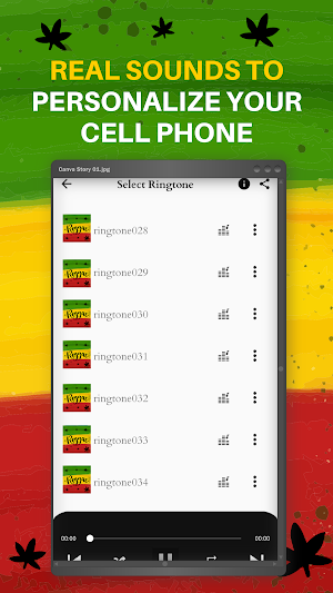 Reggae gospel ringtones Screenshot 2