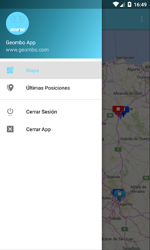 Geombo GPS Tracking Screenshot 0