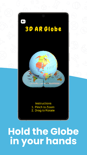 AR World Map Screenshot 2