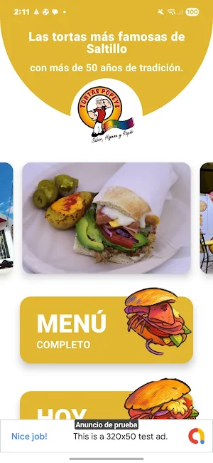Tortas Popeye Screenshot 0