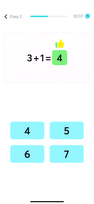 Math plus - Math quiz Screenshot 1
