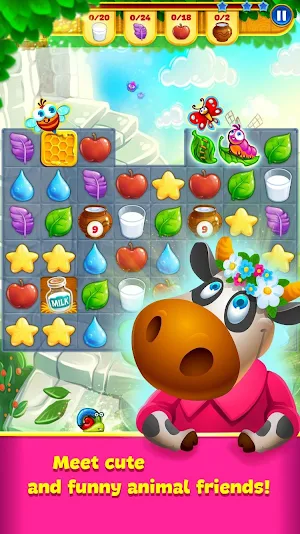 Farm Charm - Match 3 Blast King Games Screenshot 0