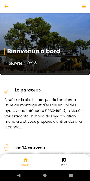 Musée de l'hydraviation Screenshot 1