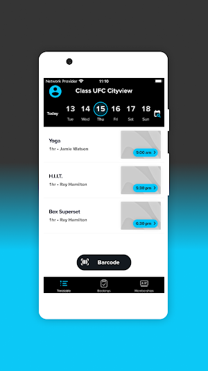Class UFC Gym Screenshot 1