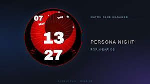 Persona Night Watch Face Screenshot 0