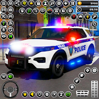 Real Police Car Driving Games