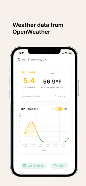 UV index now Screenshot 3