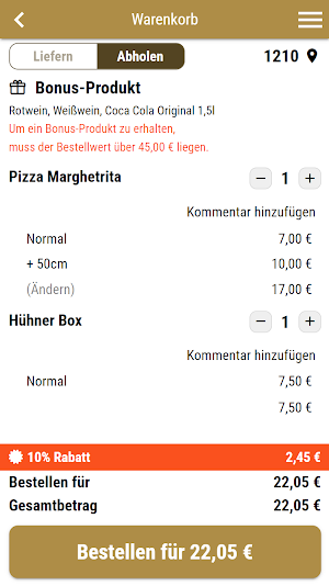 Pizza Junior Screenshot 1