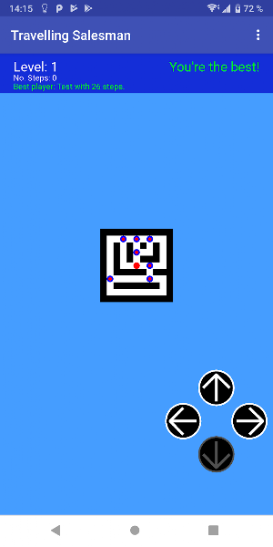 Travelling Salesman Screenshot 1